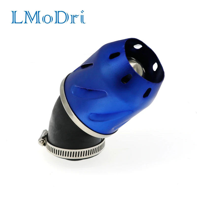 LMoDri мотоцикл воздушный фильтр регулируемый диаметр универсальный скутер детали