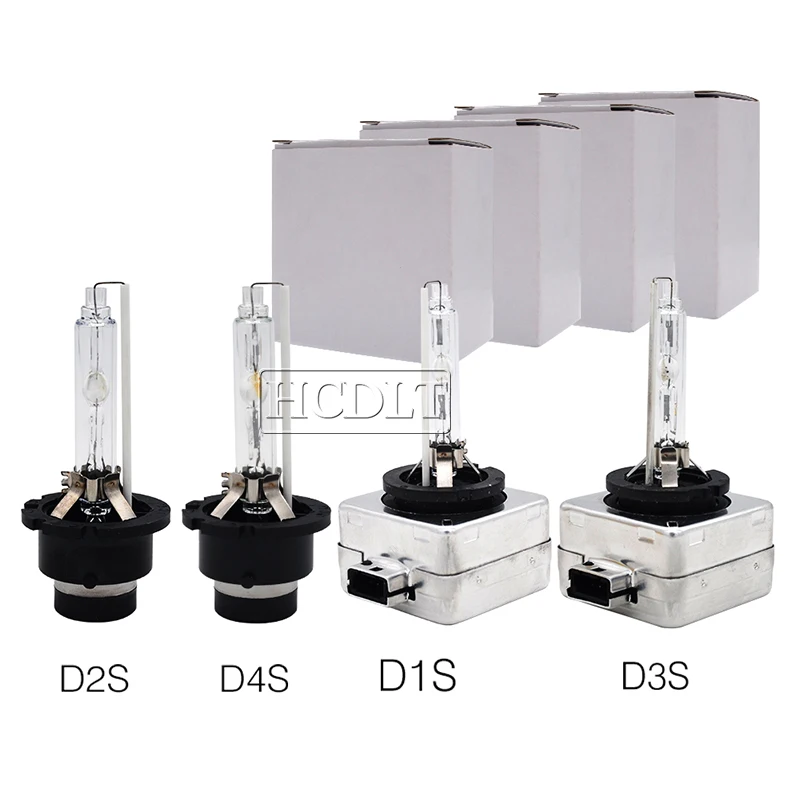 HCDLT 55 W Xenon HID D1S D2S D3S D4S ксенон лампы 6000 K 8000 K 4300 K 5000 K 35 W автомобилей Свет 12 V D1R D2R D3R D4R HID лампа