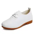 Новый 2021 Классический мягкий для девочек мягкая обувь из ПУ кожи, повседневная обувь на плоской подошве, для начинающих ходить, большие луковые сарафаны Дети Детские кроссовки, подходят под все