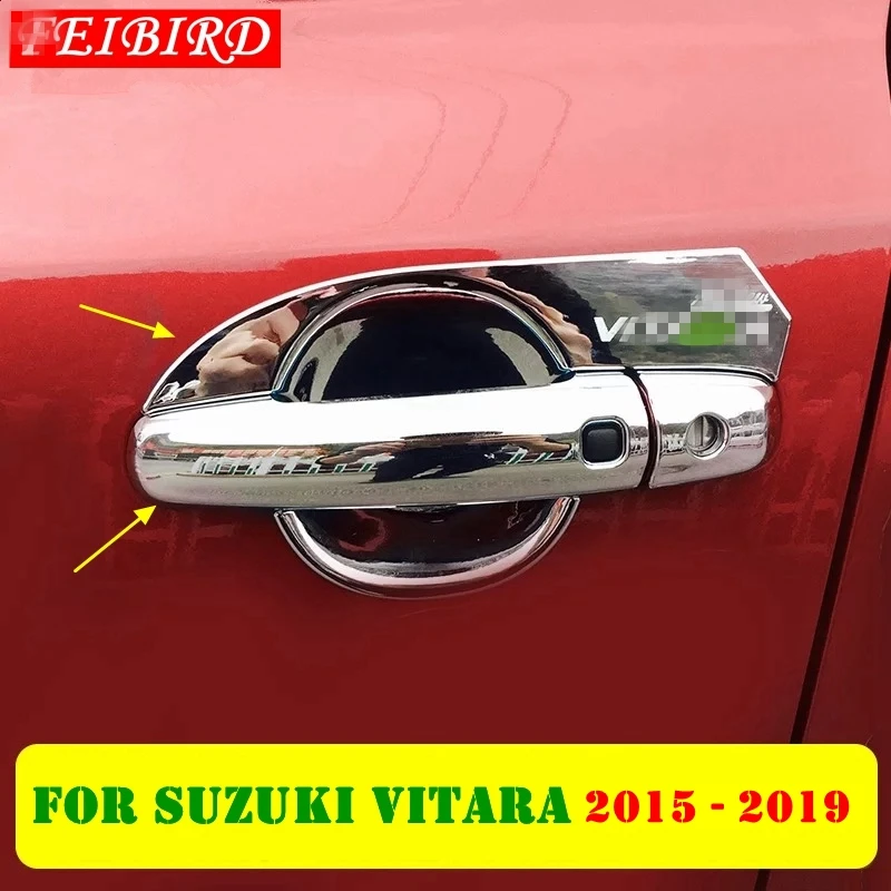 Аксессуары для Suzuki Vitara Escudo 2015-2019 ABS Хромированная боковая Автомобильная Дверная