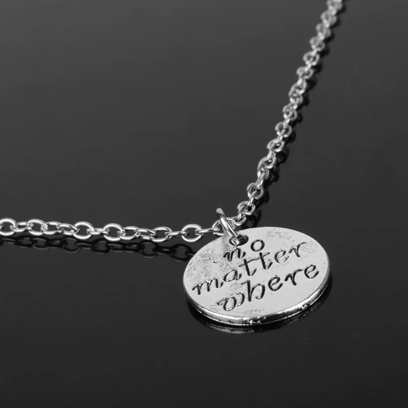 HEYu независимо от того где пойти двойной полый компас коробка и игла подвеска