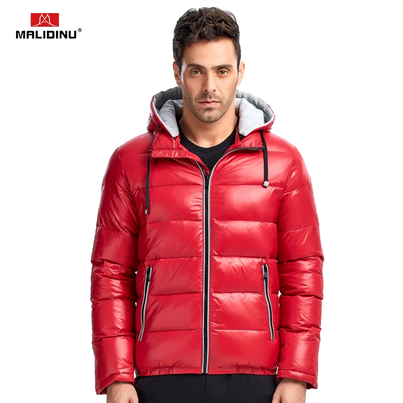 MALIDINU 2022 Men Down Jacket 70%White Duck Down Winter Down Coat Thick Warm Down Coat Brand Winter Jackets Mens Puffer Jacket