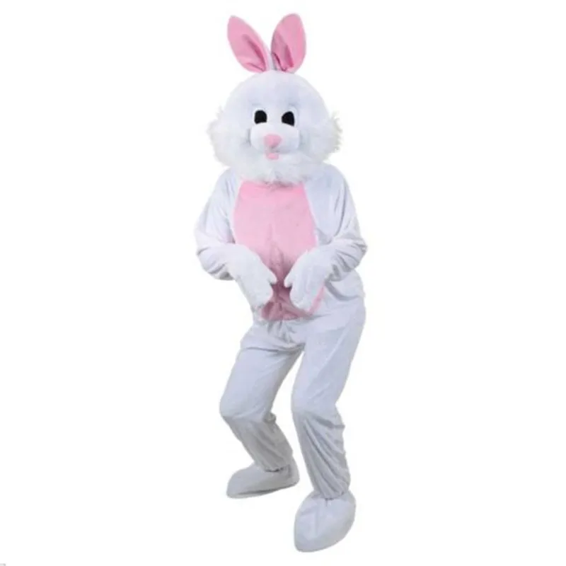 bunny Маскарадный костюм для взрослых с большой головой роскошного животного, маскарадный костюм кролика, лошади, Тедди, маскарадный костюм большого размера из плюша для Хэллоуина, вечерние костюмы Пурима - Цвет: bunny