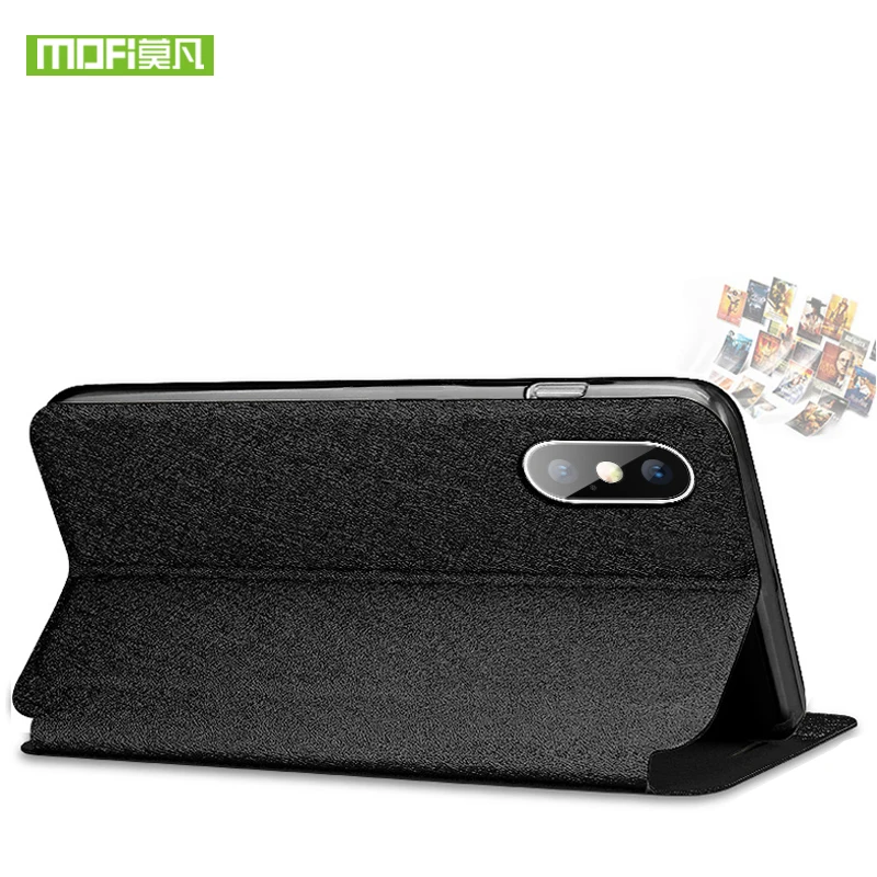 Mofi Business For iphone x case for cover soft silicone back funda ultra thin apple flip leather |