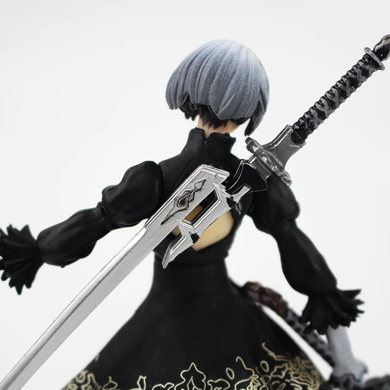 14cm NieR Automata Figure Toy YoRHa 2B No. 2 Type B With Sword Collectible Model Toy