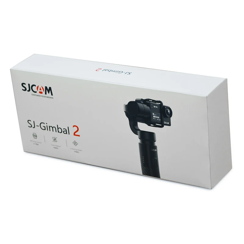 Обновление 2018 SJCAM аксессуары ручной 3 осевой стабилизатор 2 для SJ8 PRo Серии SJ 7 STAR SJ6