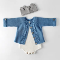 baby boys clothes knitted newborn baby clothes 100 cotton baby romper for boys girls romper baby sweater for girl boys cardigan