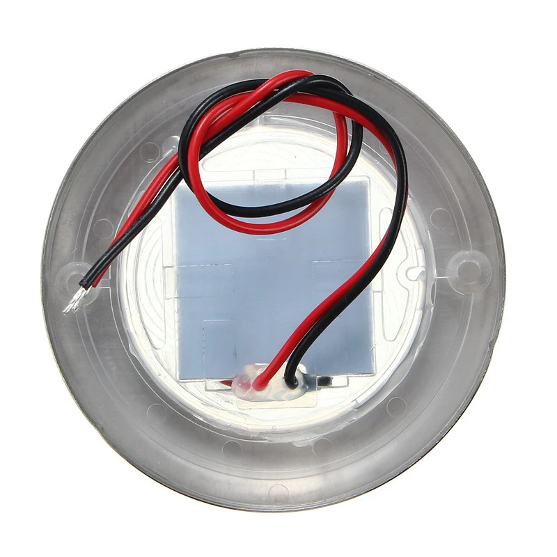 6LED 12В Морская Лодка для яхты Круглый купол из нержавеющей стали потолочный