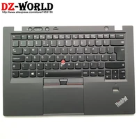 new original gb uk english backlit keyboard with palmrest touchpad for lenovo thinkpad x1 carbon 1st backlight teclado 04y2982