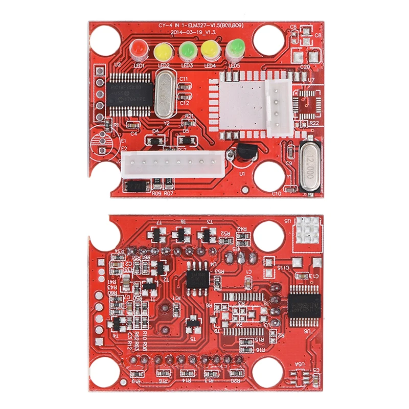 OBD2 ELM327 USB переключатель OBD сканер считыватель кодов чип MZ327 тестер