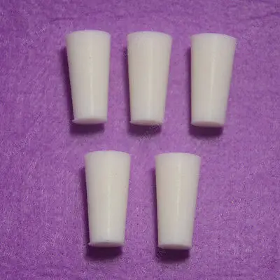 14 # конические силиконовые пробки пробирки полые впускной шланг 5 шт./лот|tube ss|lot used