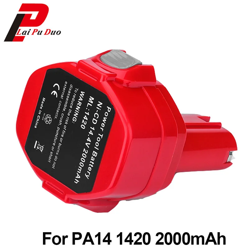 Аккумуляторная батарея для Makita 14 4 В 2000 мА · ч PA14 1420 1422 1433 1434 192600 1435F JR140D 192699 A 193985 1