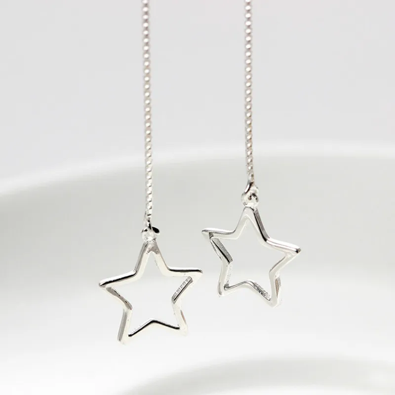 Женские серьги с длинными кисточками Flyleaf простые геометрические из 100%