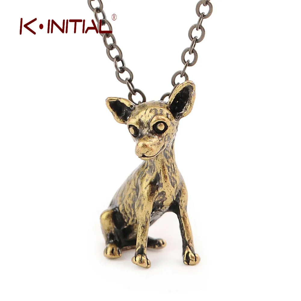 Kinitial 1 шт 3D реалистичные Чихуахуа Животное Очарование Собака Любовник