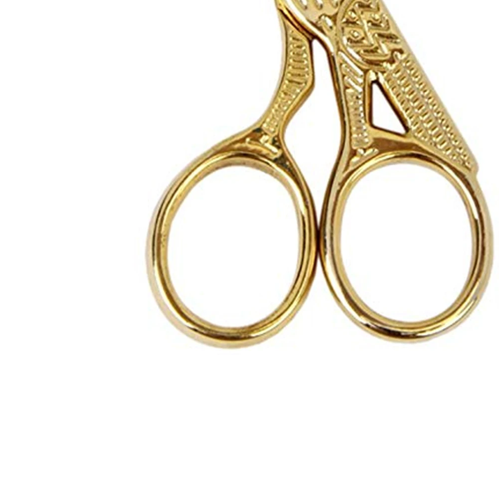 Нежный аист формы Scissor Винтаж птица сдвига из нержавеющей стали швейные ножницы