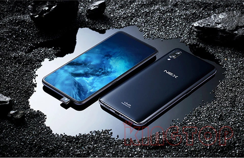 Мобильный телефон VIVO NEX S, 8 ГБ, 128 ГБ, Восьмиядерный процессор Snapdragon 845, экран 6,59 дюйма, двойная задняя камера, 4000 мАч, Play Store