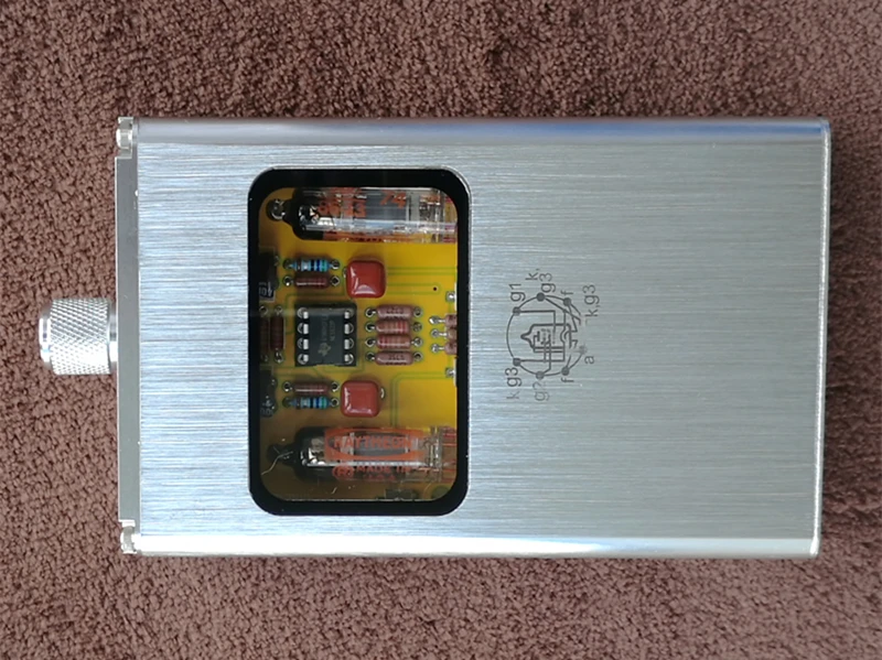 Мощный портативный двойной Электронный ламповый усилитель для наушников мини