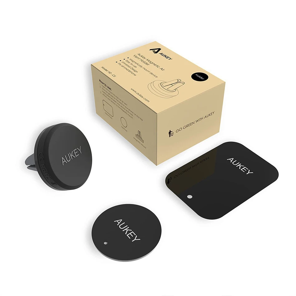 AUKEY 360 градусов Универсальный автомобильный держатель станция для смартфонов с