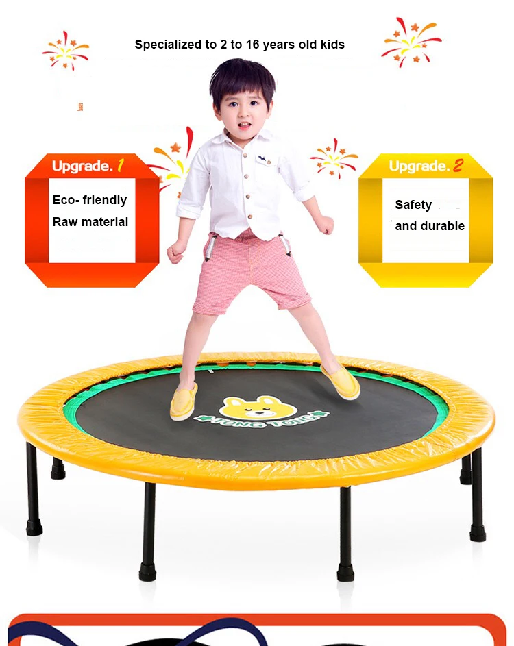 Новинка 2017 Коммерческих Батут Крытый прыжки кровать четверти складной Банджи