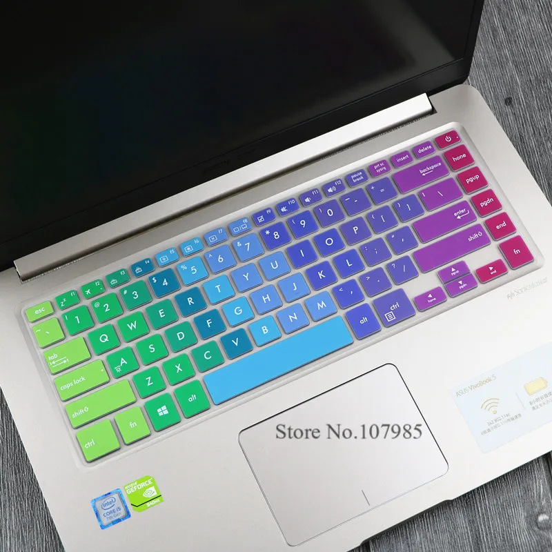15 дюймовый защитный чехол для клавиатуры Asus vivobook s15 x510UQR x510uf x510uq x510 x510u S510 S510UA S510UN