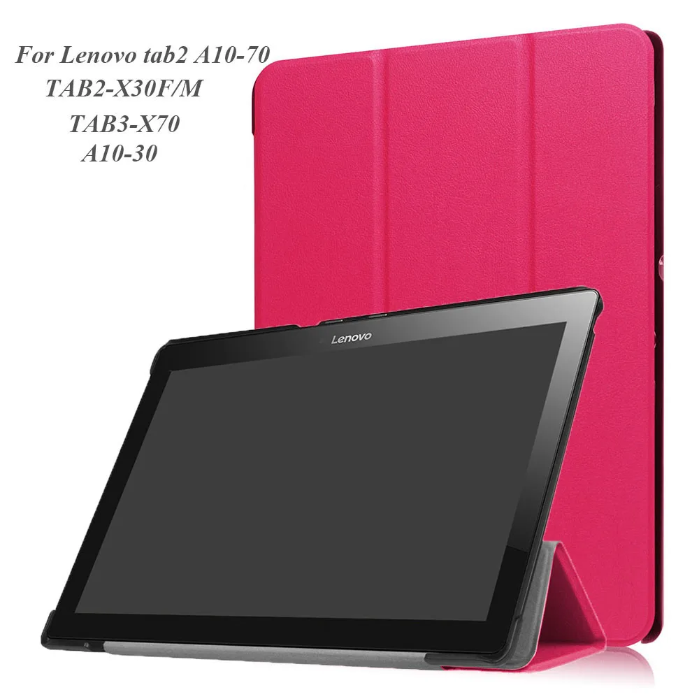 Для lenovo TAB2 A10 30 чехол из искусственной кожи для TAB 2 70 TAB3 X70 X30F/м а также прилагается