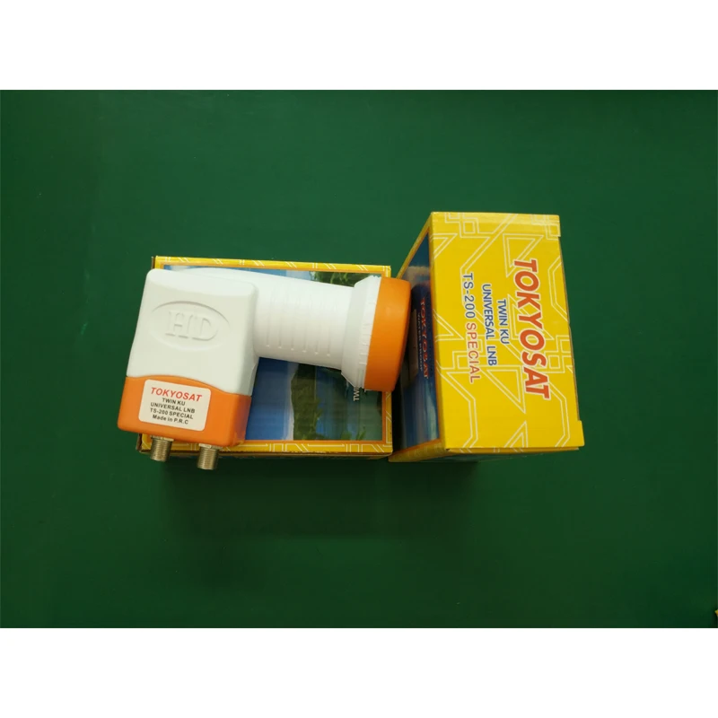 Цифровой спутниковый HD двойной LNB 10 7 до 12 75 ГГц Мини Универсальный цифровой выход