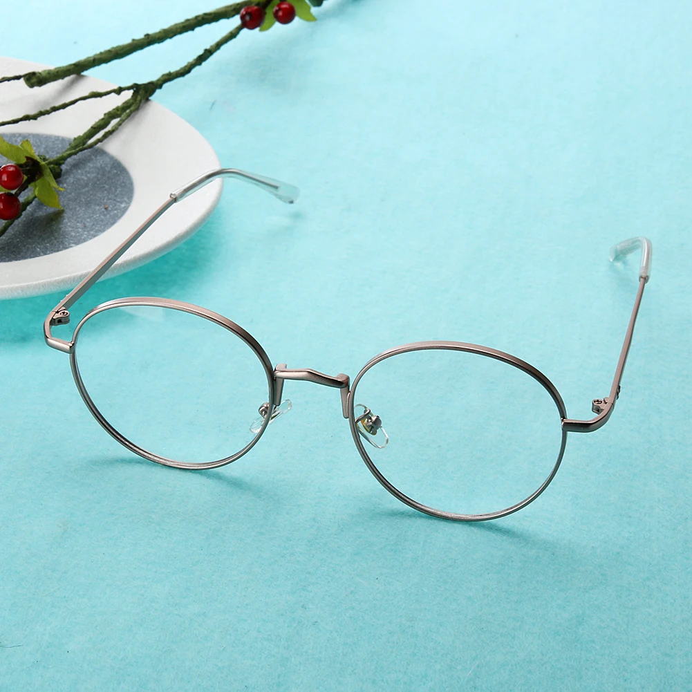 Высокое качество классические очки Для мужчин женщин прозрачные линзы сплав с