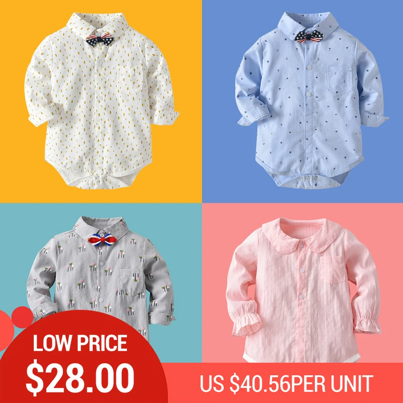 Ircomll для маленьких детей Комбинезон на День Благодарения девочек с длинными