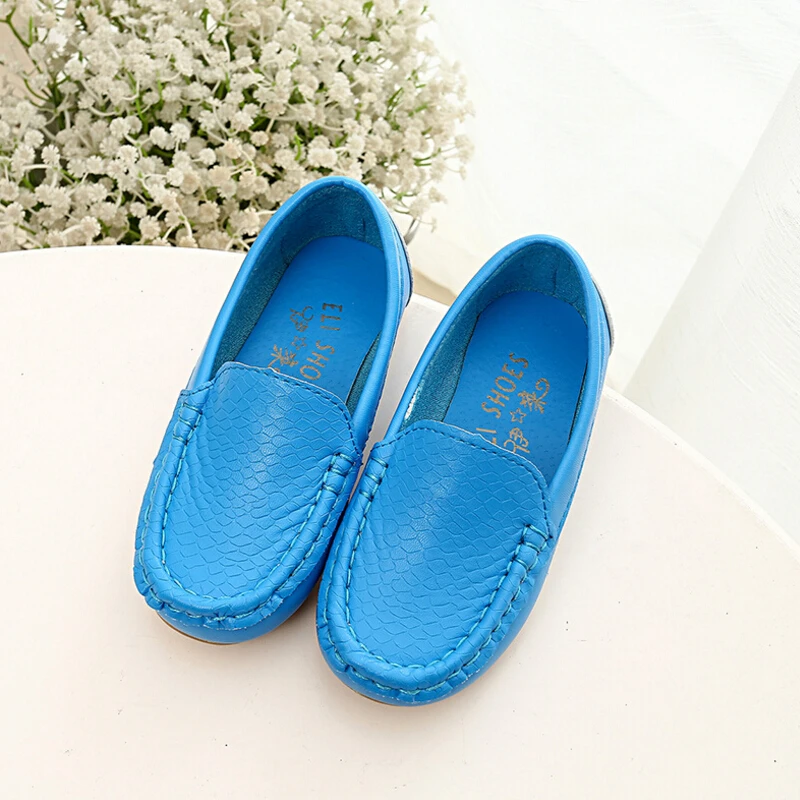 Spring new style baby boy leather shoes girls roller sneakers non-slip child Casual shoe kids soft PU Peas for boys | Детская одежда и