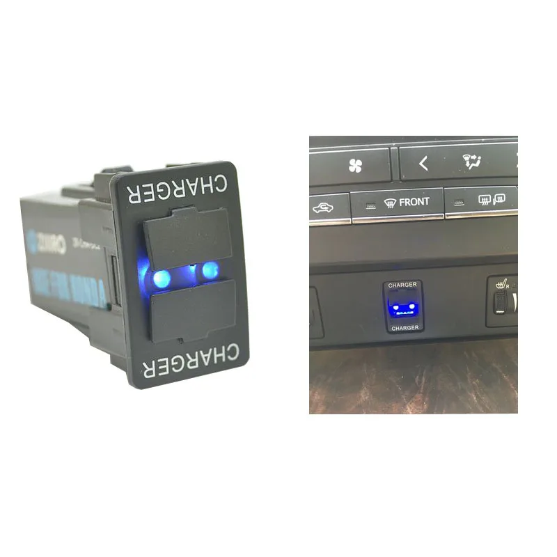 Автомобильный интерфейс Ihens5 USB разъем для зарядного устройства и аудиовход Honda