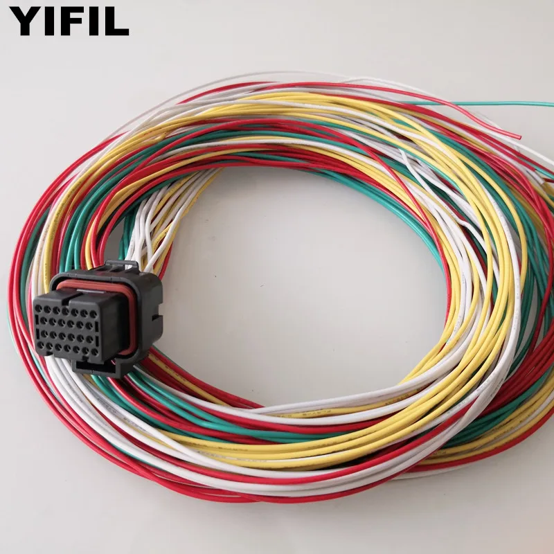 26 Pin/Way ECU Авто компьютерный разъем нефтяной газ электрическая вилка с кабелем
