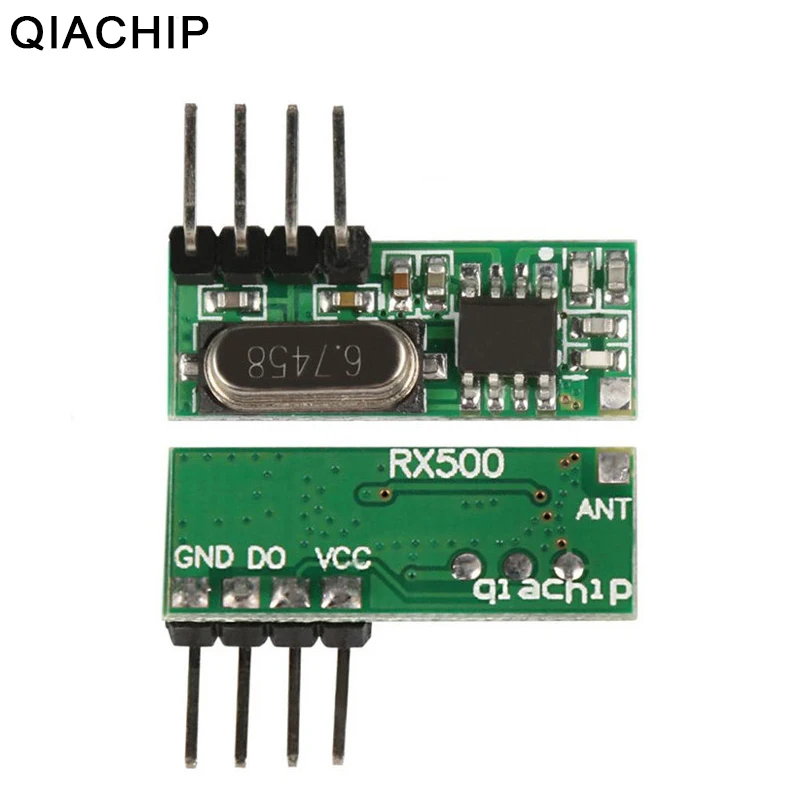 QIACHIP 433 Mhz универсальный Беспроводной RF реле приемника модуль дистанционного