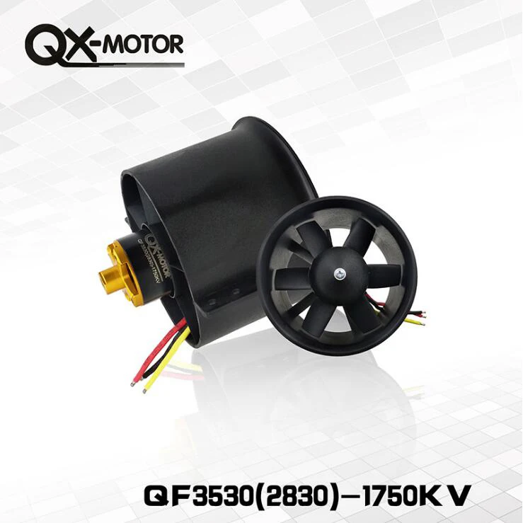 90 мм Канальные двигатель мотор турбины 3530 1750KV 6 воздуходувка для уборки листьев