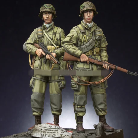 1/35 смолы цифры Модель Наборы WW2 US Airborne войск комплект в разобранном виде Неокрашенный