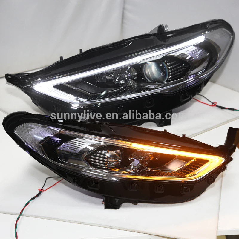 

for Mondeo LED Head Lamps LED Light For FORD Fusion Titanium2017 PW