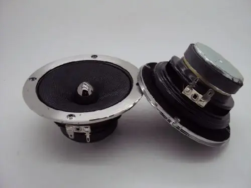 Широкополосные динамики 4 дюйма 2 шт. оригинальное плетение pots Ом автомобильные |
