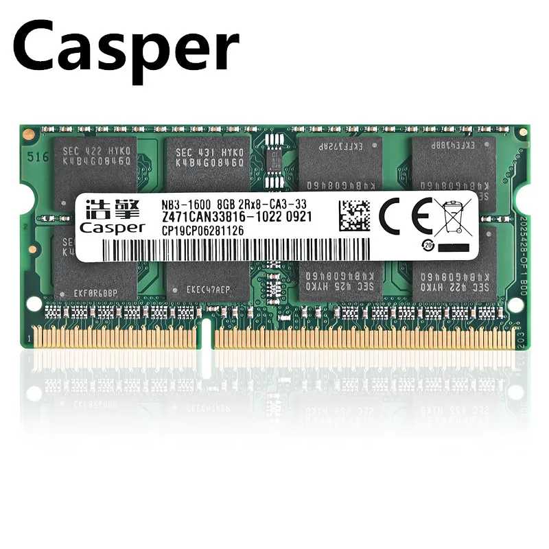 Casper DDR3 высокоскоростной Sodimm 4 GB 8 1333 MHz 1600 ноутбук оперативная память модуль палка