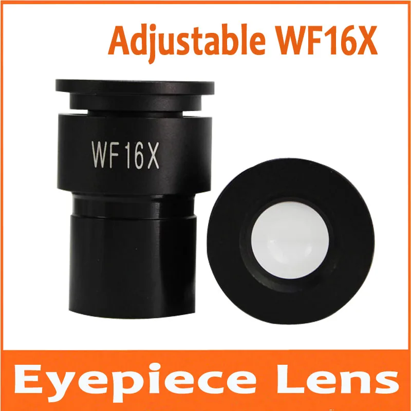 

WF16X 13mm Adjustable Zoom Biological Eyepiece Lens for Bi-microscope Microscope 16 Times Magnification Lens Mounting 23.2mm