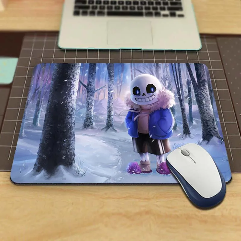 MaiYaCa уникальный дизайн Undertale крутой модный коврик для мыши размером 18x22 см и 25x29 см не запирающий край коврик для мыши - Цвет: 18x22cm