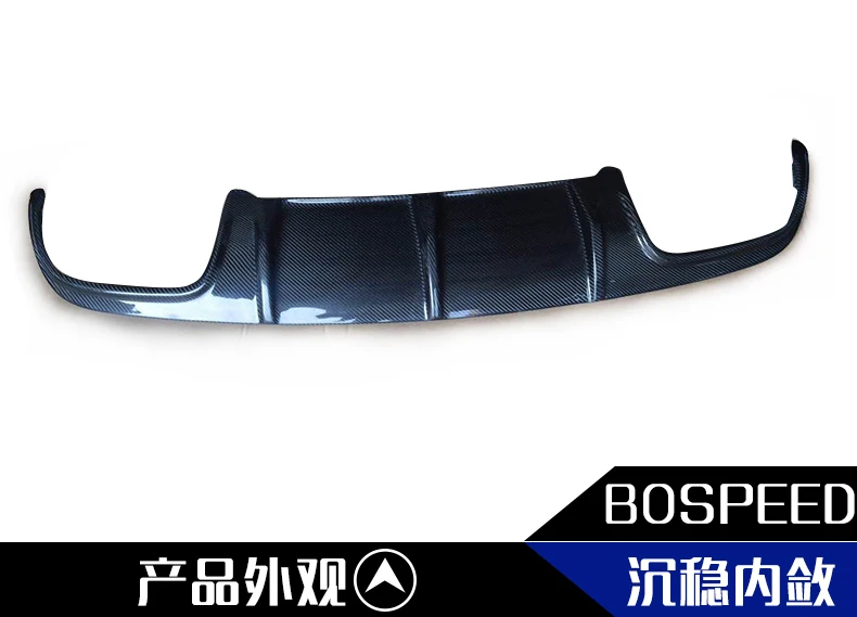Fit for Mercedes-Benz C W204 C63 carbon fiber Rear diffuser bumper rear lip spoiler | Автомобили и мотоциклы