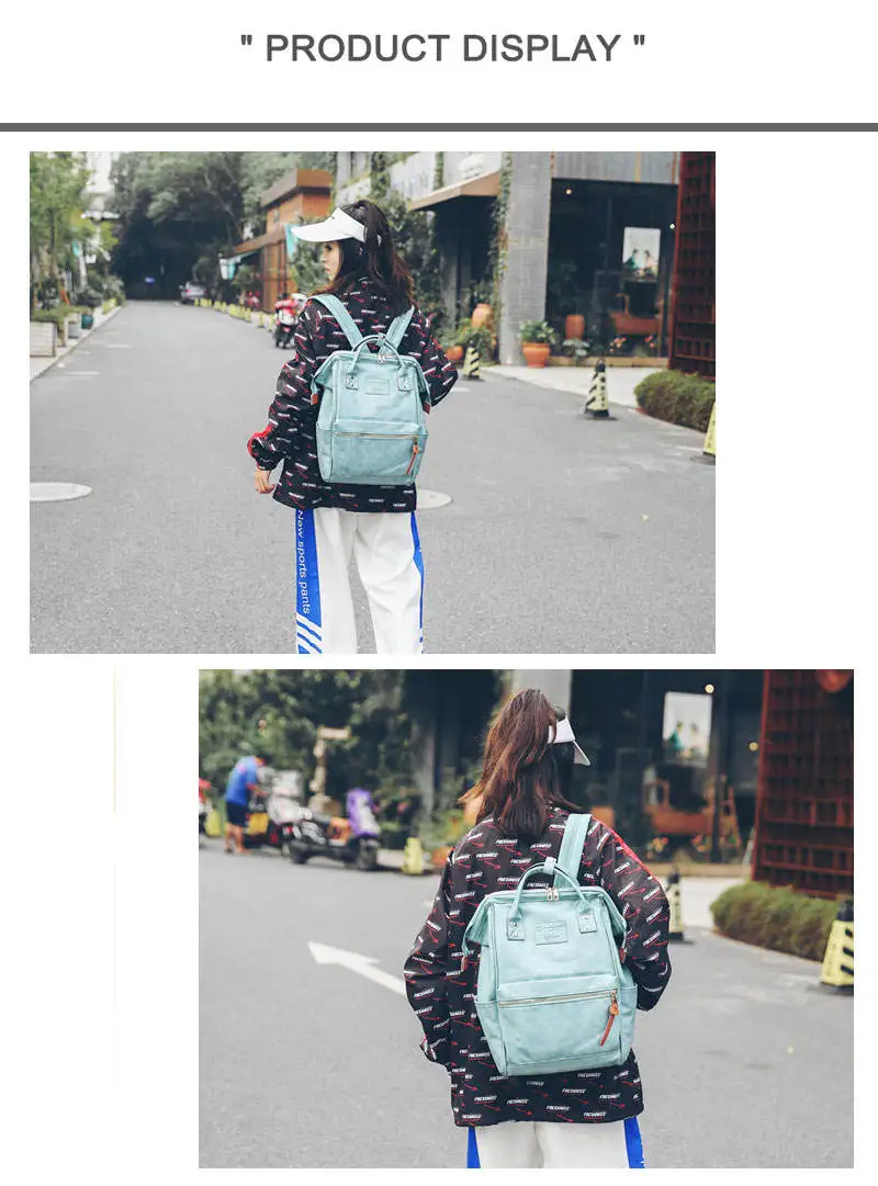 Women Fashion PU Leather Female Backpack Bag Korean Multifunction School Bag Teenage Girls Large Capacity Waterproof Backpacks