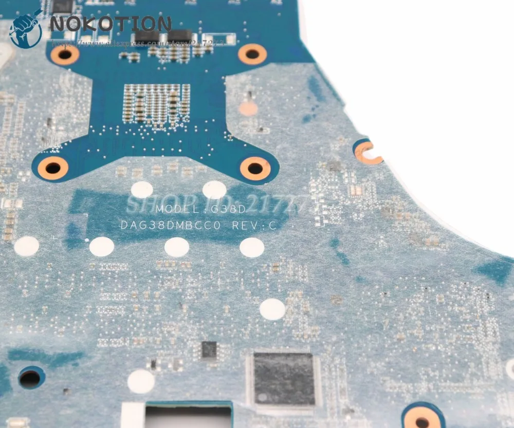 NOKOTION 862263-601 862263-001 G38D DAG38DMBCC0 основная плата для hp OMEN 17-W 17-W151NR Материнская плата ноутбука I7-6700HQ процессор GTX 1070