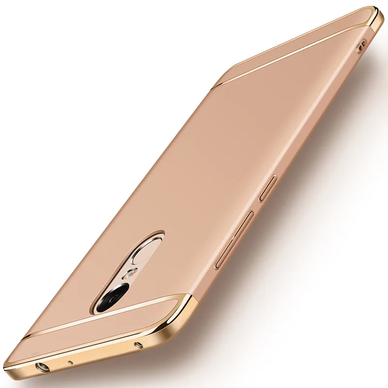 Gold Чехол для xiaomi redmi 5 plus, чехол для xiaomi redmi5 plus, чехол-накладка mofi, роскошная жесткая защита 360, полный чехол для redmi 5 plus - Цвет: Gold