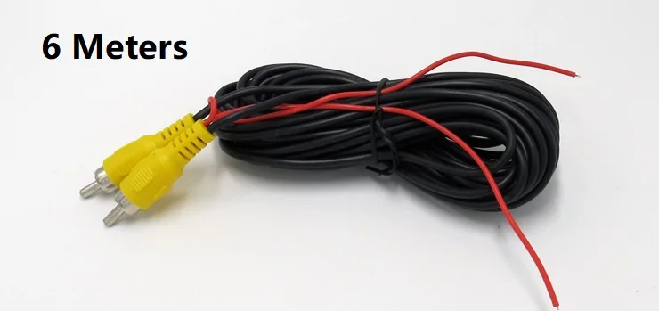 Видеокабель для камеры заднего вида автомобиля 6 метров|Камеры авто| |