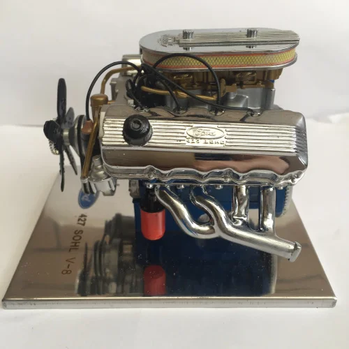 Новый 1:6 сплав моделирование автомобильный компрессор Модель Stirling двигатель для