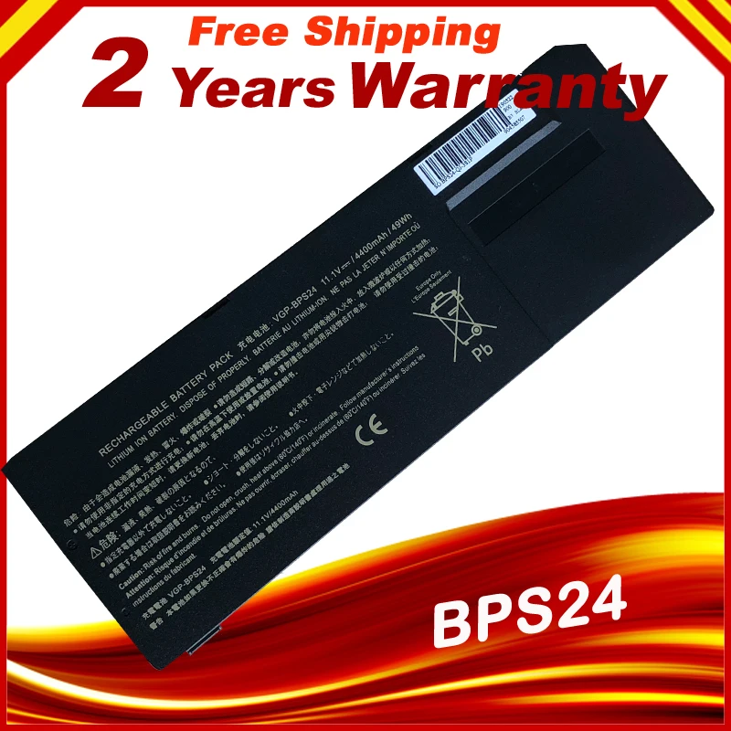 HSW 6Cells Laptop battery For SONY VGP-BPS24 PCG-4100 VAIO SVS S13 S13A S15 VPC-SA VPC-SB VPC-SD VPC-SE pcg-41214v 4400MAH | Компьютеры и