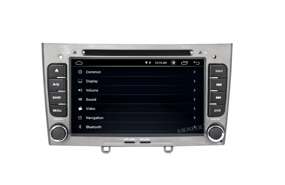 HD 1024x600 Android 8,1 7 дюймов Автомобильный DVD мультимедиа для peugeot 308 408 с wifi радио gps навигация 8G карта