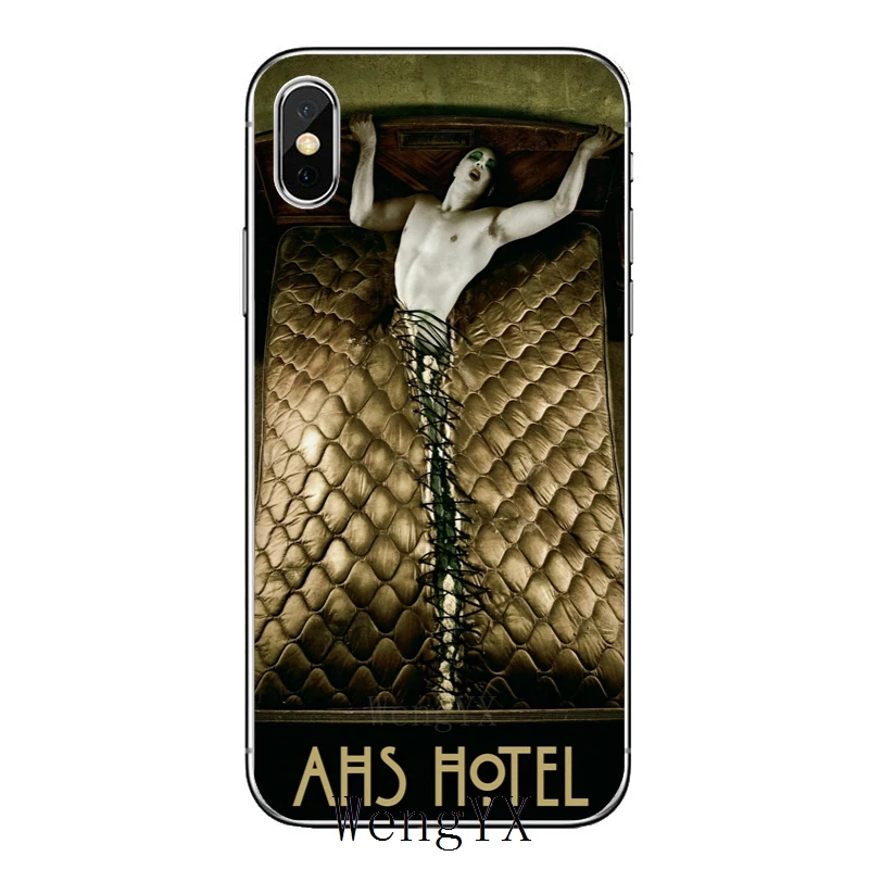 Тонкий мягкий чехол для Apple iPhone X, XR, XS Max, 8, 7, 6s, 6 plus, SE, 5S, 5c, 5, 4S, 4 - Цвет: horror-story-A-11