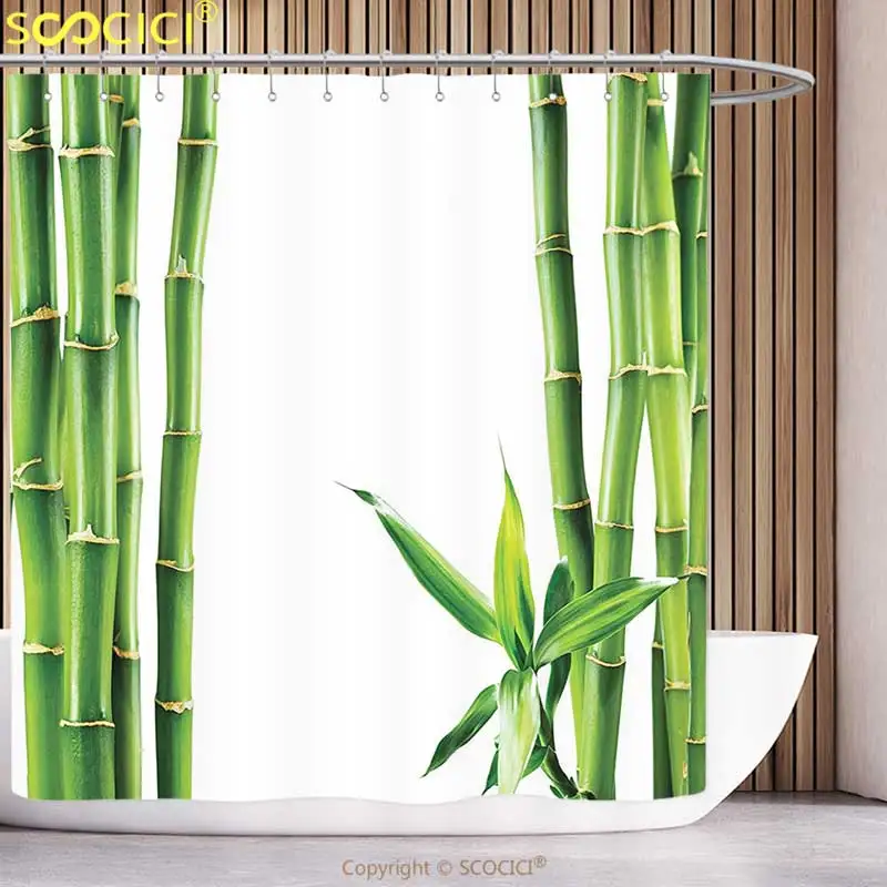 Asian Decor Branches Of Bamboo Board Stalk Tropics Plants Gr