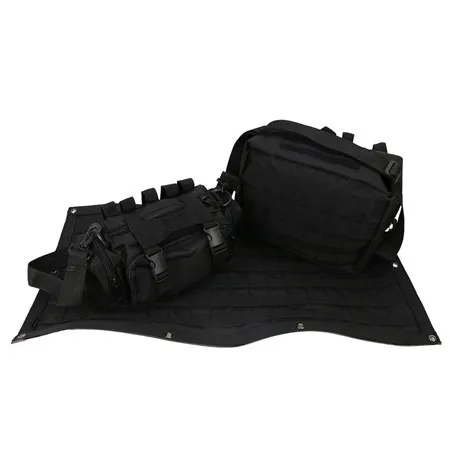 as the picture show WISENGEAR для Jeep крышка багажника мульти карманы сумка для хранения инструмент гаджет карго ролл клетка сума для Wrangler JK 4 двери Оксфорд - Название цвета: as the picture show
